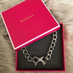 Juicy couture charm necklace with original box